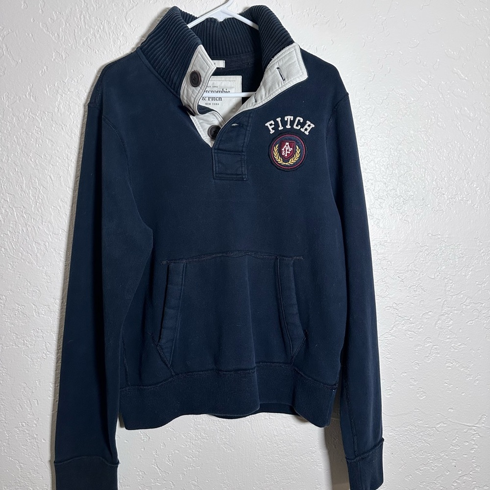 Abercrombie & Fitch Blue Pullover